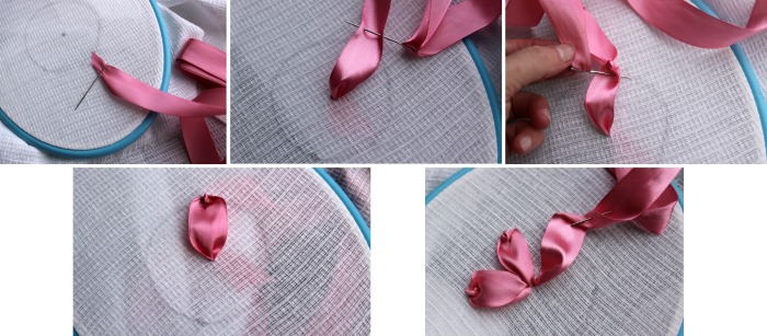 Sticken mit Bändern für Anfänger. Schritt-für-Schritt-Lektionen: Gemälde, Blumen