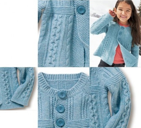 Wie man eine Strickjacke für ein Mädchen strickt, häkelt, Stricknadeln. Schemata, Fotos, Meisterklasse