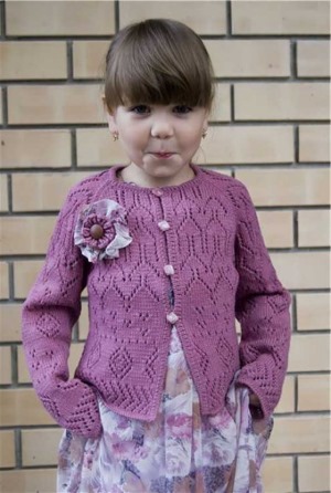 Wie man eine Strickjacke für ein Mädchen strickt, häkelt, Stricknadeln. Schemata, Fotos, Meisterklasse