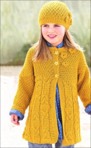 Wie man eine Strickjacke für ein Mädchen strickt, häkelt, Stricknadeln. Schemata, Fotos, Meisterklasse