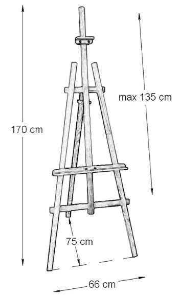 So bauen Sie mit Ihren eigenen Händen eine Staffelei. Zeichnungen mit Maßangaben Tischplatte, Kinder zum Zeichnen, faltbar, zerlegbar, Cracker