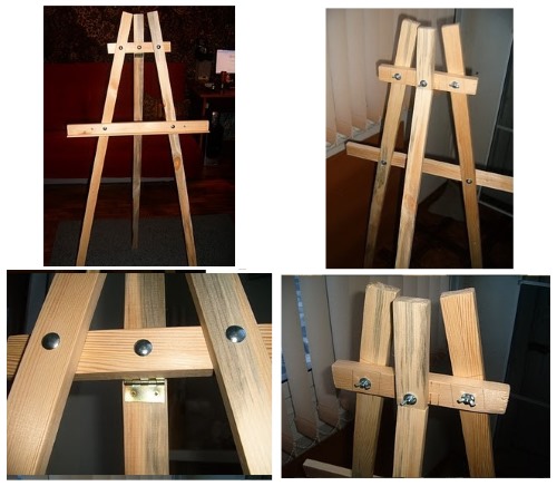 So bauen Sie mit Ihren eigenen Händen eine Staffelei. Zeichnungen mit Maßangaben Tischplatte, Kinder zum Zeichnen, faltbar, zerlegbar, Cracker