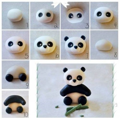 Plastilin Basteln 1. Klasse Schritt für Schritt. Schritt-für-Schritt-Modellierungstechnologie, Fotopräsentation