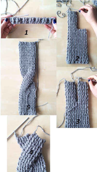 Gehäkeltes Stirnband für Damen und Mädchen. Modelle mit Strickbeschreibung