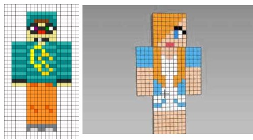 Bleistiftzeichnungen auf Zellen in einem Notizbuch, 3D, schön und einfach, einfach