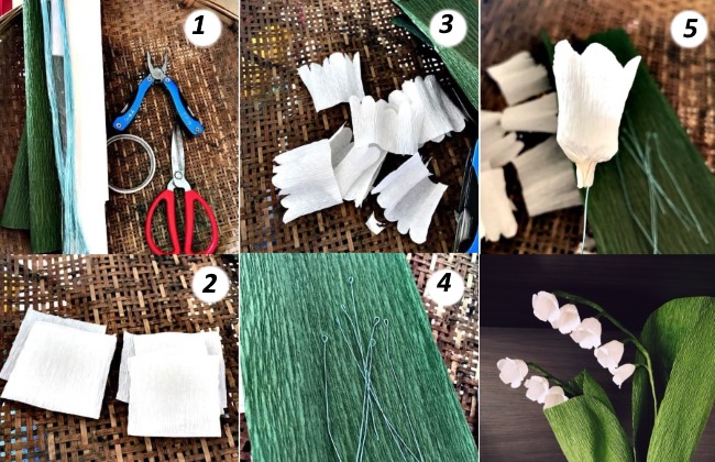 DIY-Papierblume. So machen Sie Schritt für Schritt voluminöse Blumen