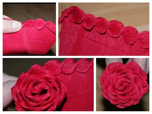 DIY-Papierblume. So machen Sie Schritt für Schritt voluminöse Blumen