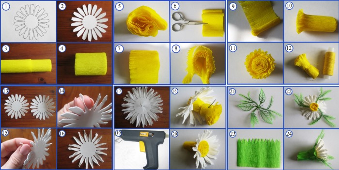 DIY-Papierblume. So machen Sie Schritt für Schritt voluminöse Blumen