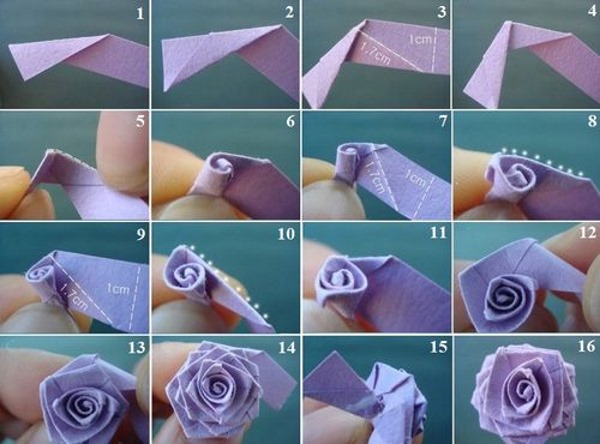 So machen Sie mit Ihren eigenen Händen Schritt für Schritt Blumen aus Servietten mit Fotos. Meisterklasse