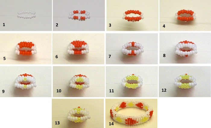 Perlenstickerei für Anfänger, Schritt für Schritt mit Fotos und Diagrammen. Blumen, Armbänder, Tiere