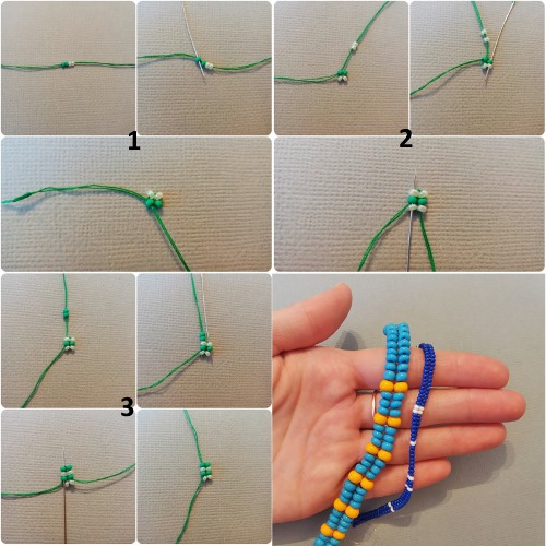 Perlenstickerei für Anfänger, Schritt für Schritt mit Fotos und Diagrammen. Blumen, Armbänder, Tiere