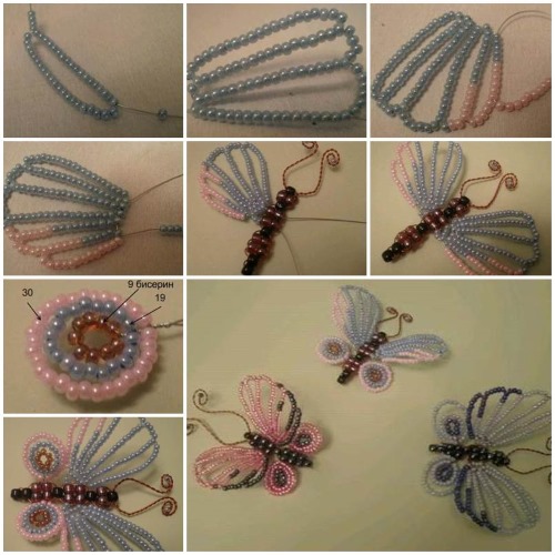 Perlenstickerei für Anfänger, Schritt für Schritt mit Fotos und Diagrammen. Blumen, Armbänder, Tiere