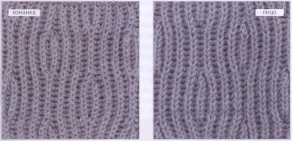 Stricken mit Nadeln in Brioche-Technik. Muster, Diagramm, Foto, Anleitung für Anfänger