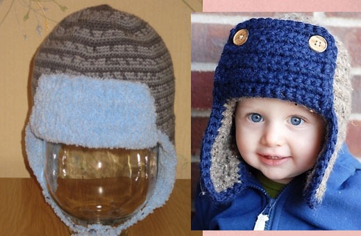Häkelmütze für Kinder mit Ohren. Strickanleitung mit Beschreibung für Anfänger