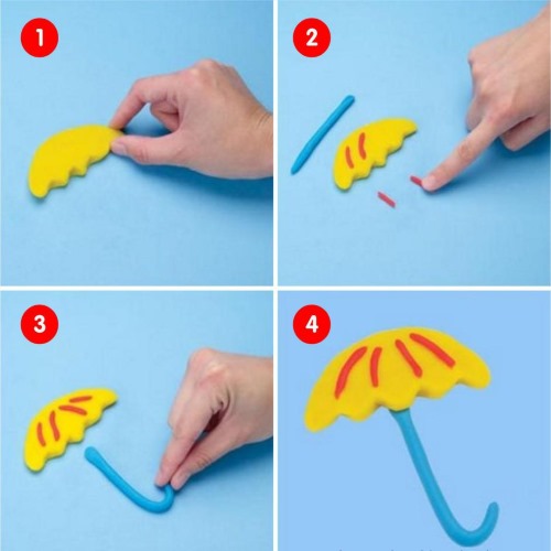 Plastilin-Modellierunterricht für Kinder im Kindergarten. Meisterkurse mit Schritt-für-Schritt-Fotos