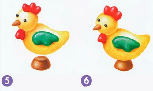 Basteln aus leichtem Plastilin für Kinder Schritt für Schritt mit Fotos. Schlüsselanhänger, Tiere, Blumen, Puppenkleidung, Lebensmittel, Figuren. Video