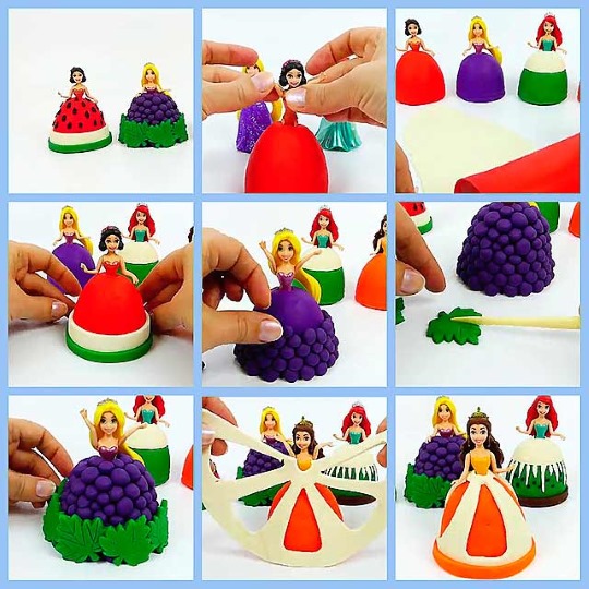Basteln aus leichtem Plastilin für Kinder Schritt für Schritt mit Fotos. Schlüsselanhänger, Tiere, Blumen, Puppenkleidung, Lebensmittel, Figuren. Video