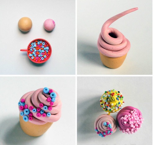 Basteln aus leichtem Plastilin für Kinder Schritt für Schritt mit Fotos. Schlüsselanhänger, Tiere, Blumen, Puppenkleidung, Lebensmittel, Figuren. Video