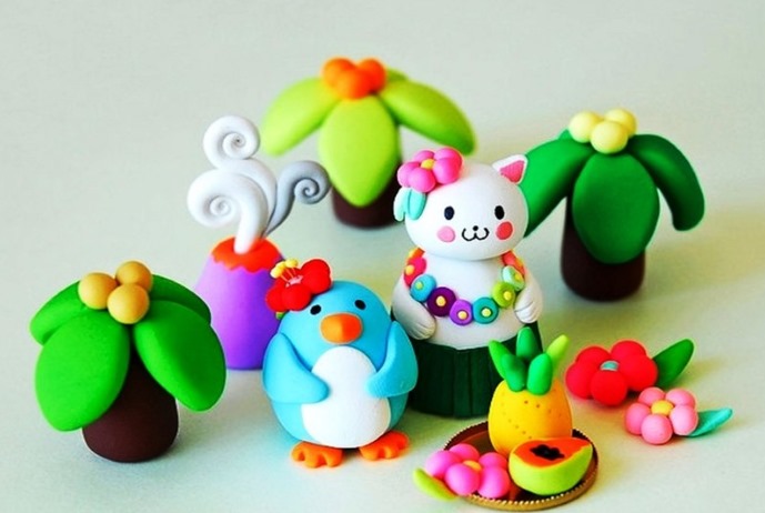 Basteln aus Plastilin für Kinder von 2-3-4-5-6 Jahren mit eigenen Händen Schritt für Schritt Fotos und Bilder