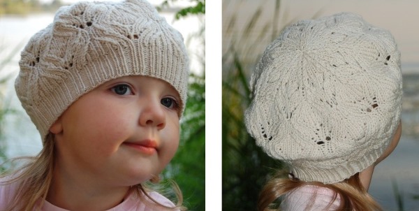 Strickmützen für Mädchen, Winter- und Herbstoptionen. Strickmuster mit Beschreibungen und Fotos