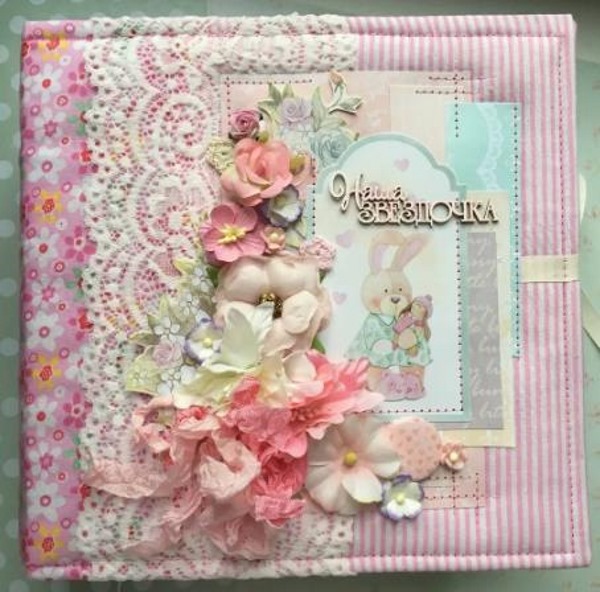 Scrapbooking für Anfänger Schritt für Schritt mit Fotos. Album von Grund auf, Postkarten für Mädchen, Jungen