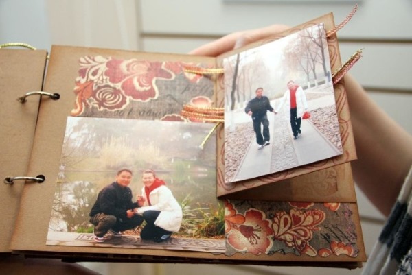 Scrapbooking für Anfänger Schritt für Schritt mit Fotos. Album von Grund auf, Postkarten für Mädchen, Jungen