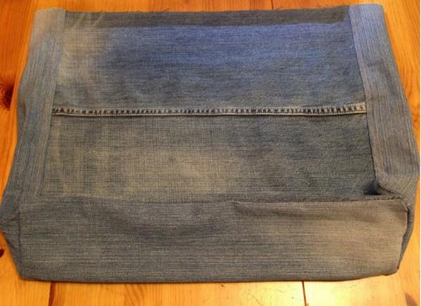 Tasche aus Jeans. Wie man es selbst aus Alten macht, Schnittmuster, Nähen, wie man dekoriert. Fotos und Videos
