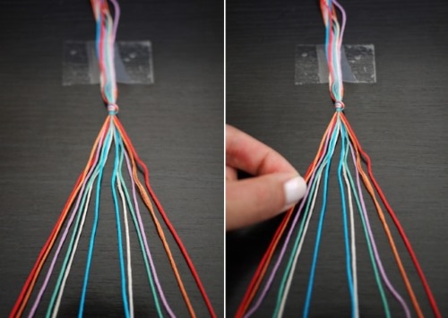 Wie man Kugeln aus Fäden webt. Muster von Armbändern für Anfänger aus Zahnseide, Video-Tutorials