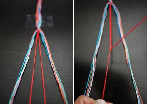 Wie man Kugeln aus Fäden webt. Muster von Armbändern für Anfänger aus Zahnseide, Video-Tutorials
