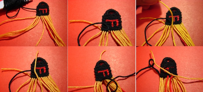 Wie man Kugeln aus Fäden webt. Muster von Armbändern für Anfänger aus Zahnseide, Video-Tutorials