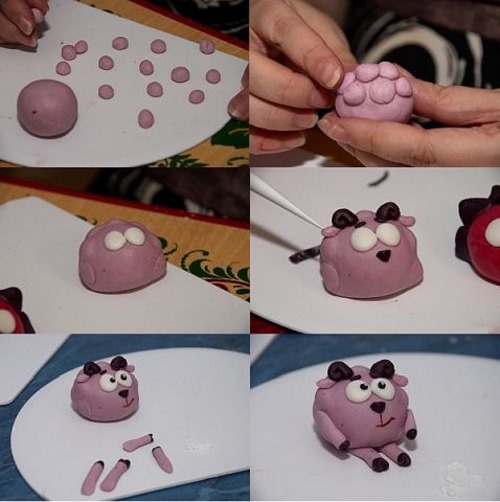 Figure di plastilina per bambini. Lavoretti facili per la scuola materna e per bambini più grandi, passo dopo passo