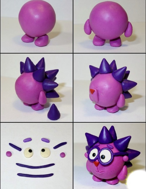 Figure di plastilina per bambini. Lavoretti facili per la scuola materna e per bambini più grandi, passo dopo passo