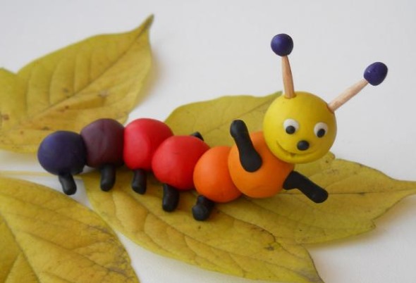 Modellieren aus Plastilin für Vorschulkinder, Klasse 1-2. Einfaches DIY-Basteln Schritt für Schritt mit Fotos