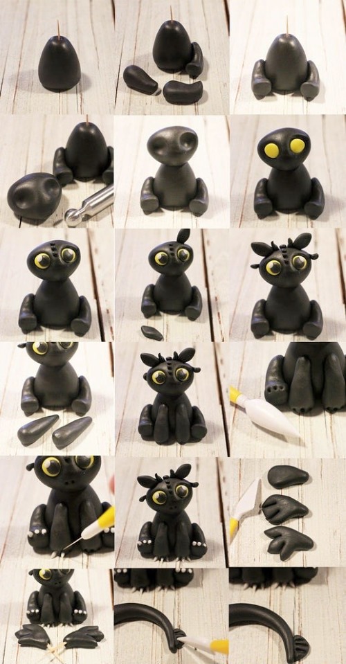 So machen Sie einen Drachen aus Plastilin. Schritt-für-Schritt-Anleitung mit Fotos für Anfänger