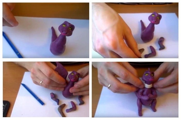 So machen Sie einen Drachen aus Plastilin. Schritt-für-Schritt-Anleitung mit Fotos für Anfänger