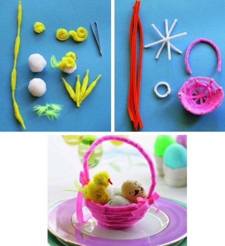 DIY-Bastelarbeiten aus Fuzzy-Draht für Kinder Schritt für Schritt. Meisterklasse, Foto