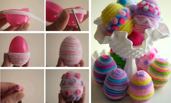 DIY-Bastelarbeiten aus Fuzzy-Draht für Kinder Schritt für Schritt. Meisterklasse, Foto