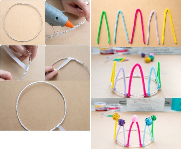 DIY-Bastelarbeiten aus Fuzzy-Draht für Kinder Schritt für Schritt. Meisterklasse, Foto