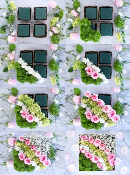 Floristik für Anfänger Schritt für Schritt. Blumensträuße zusammenstellen, Deko-Training, Fotos, Video-Tutorials