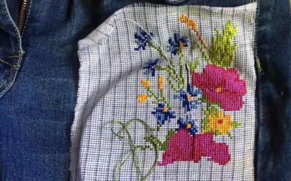 Anleitung für Anfänger zum richtigen Kreuzstich mit einem Muster Schritt für Schritt. Anleitungen, Schnittmuster, Skizzen