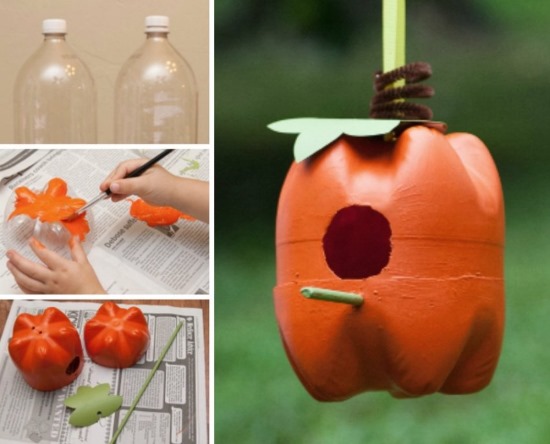 Basteln aus Plastikflaschen für Schule, Kindergarten. Meisterkurse, Schritt-für-Schritt-Anleitungen, Fotos