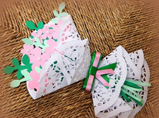 Basteln mit Papierservietten für Kinder. Meisterklasse Schritt für Schritt, Diagramme, Fotos