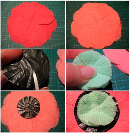 Basteln mit Papierservietten für Kinder. Meisterklasse Schritt für Schritt, Diagramme, Fotos