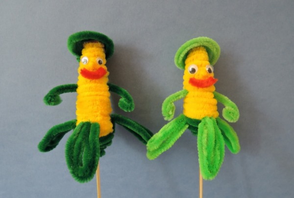 Basteln aus Chenilledraht und Pompons für Kinder. Meisterkurs Schritt für Schritt mit eigenen Händen, Diagramme