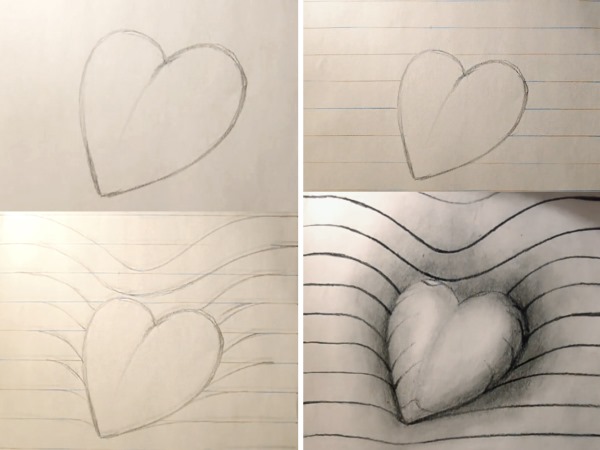 Schritt für Schritt Zeichnen mit Bleistift für Anfänger. Blumen, Porträt, menschliches Gesicht, Augen, 3D-Zeichnungen. Schritt-für-Schritt-Lektionen