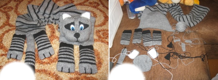 Schals für Mädchen gestrickt. Muster und Beschreibungen zum einfachen und schönen Stricken