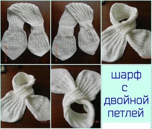 Schals für Mädchen gestrickt. Muster und Beschreibungen zum einfachen und schönen Stricken