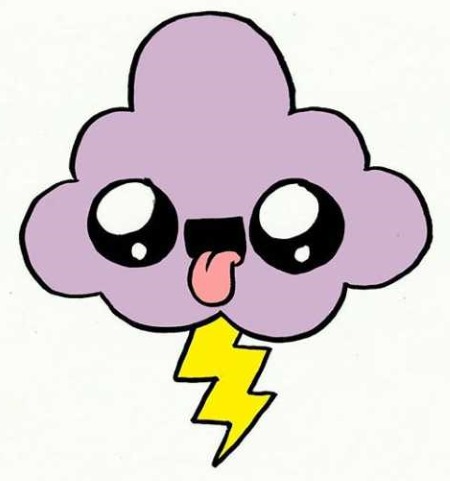 Kawaii-Bilder für LD-Mädchen, Ausdrucke, Kopieren. Essen und Trinken, leicht und schön