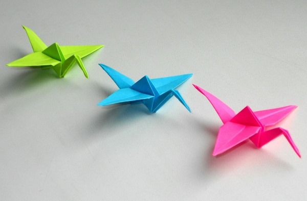 Schöne DIY-Papierbasteleien. Origami Schritt für Schritt, Vorlagen, Schritt für Schritt mit Fotos
