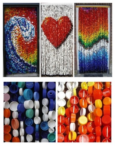 Basteln aus Plastikflaschen zum Selbermachen für die Hütte, den Garten, den Gemüsegarten, den Kindergarten, die Schule. Foto